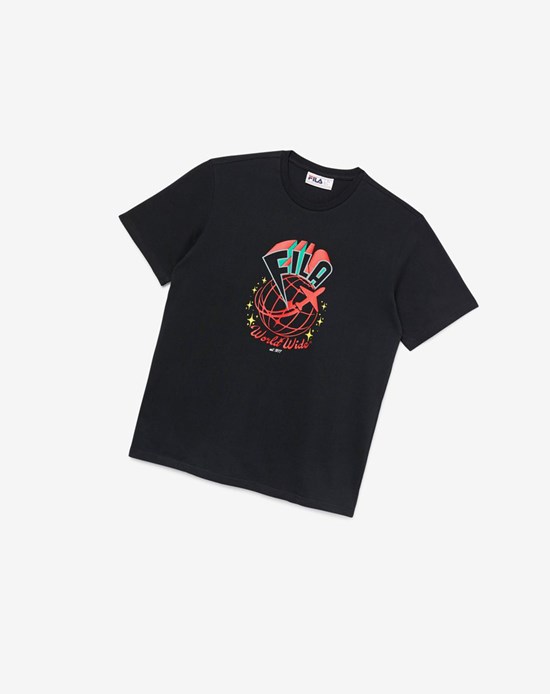 Fila Ryland Tee Negros | 045719-COW