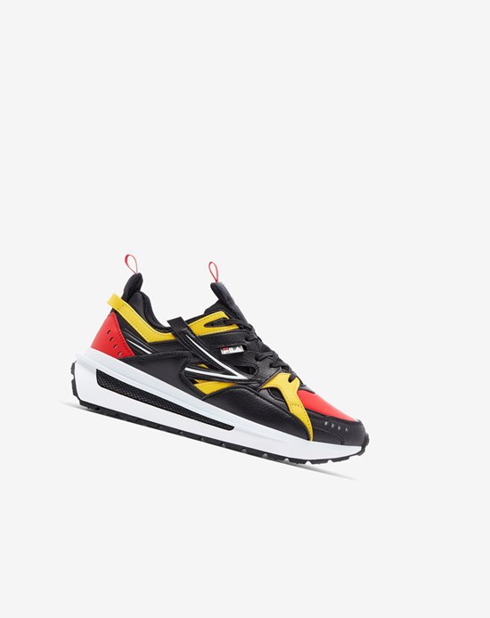 Fila Sandenal Sneakers Rojos Negros Azules | 013459-HIP