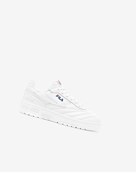 Fila Selecta Tenis Shoes Blancos Azul Marino Rojos | 948265-BOJ