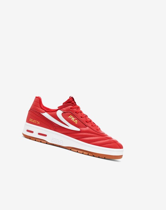 Fila Selecta Tenis Shoes Rojos Blancos | 860793-MYH