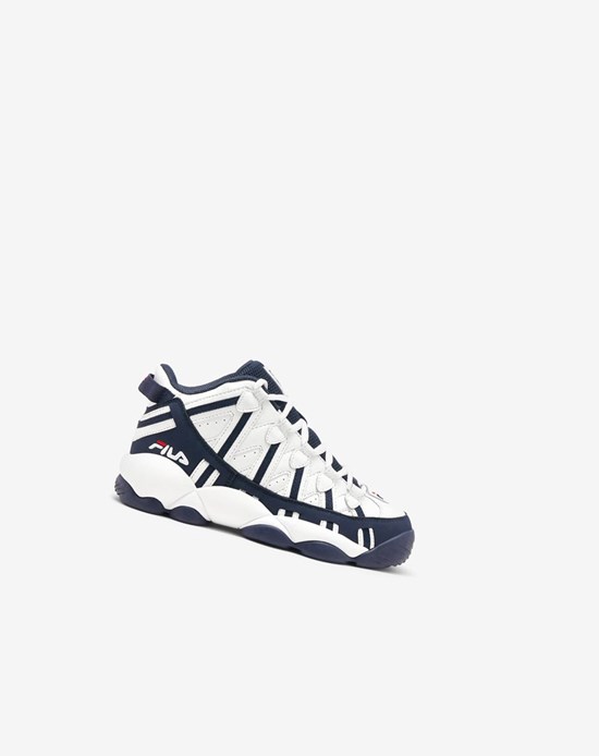 Fila Stackhouse Spaghetti Tenis Shoes Wht/Fnvy/Fred | 164807-RTU