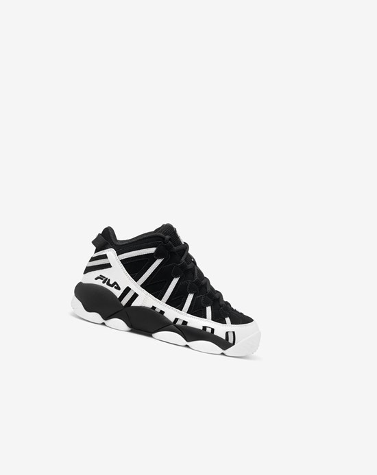 Fila Stackhouse Spaghetti Tenis Shoes Wht/Blk/Msil | 450386-THF