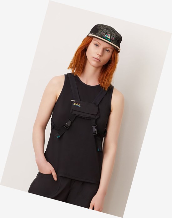 Fila Tactical Vest Negros | 425173-MJY