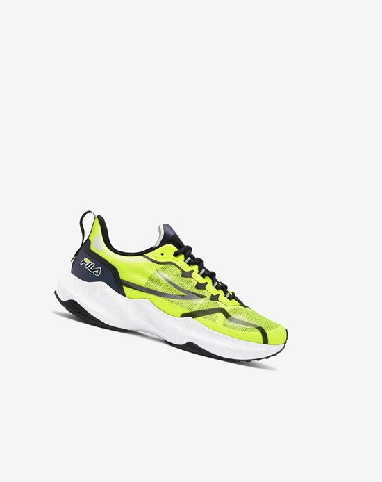 Fila Tactik 3 Impulse Tenis Shoes Amarillos Negros Blancos | 748610-COP