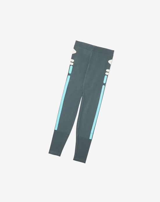 Fila Taru Legging Azules Turquesa | 647352-SJG