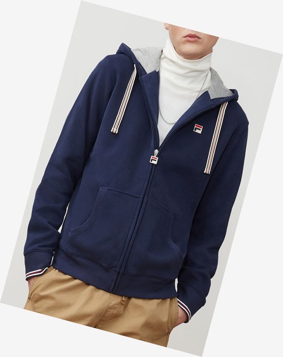 Fila Tenconi Encapuchado Sweatshirt Peac/Hgry | 615890-QHD
