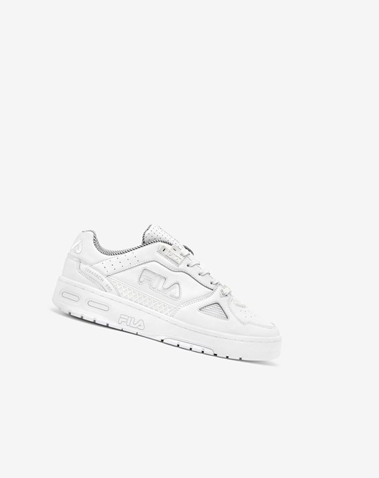 Fila Teratach 600 Sneakers Blancos Blancos Plateados | 792054-ILN