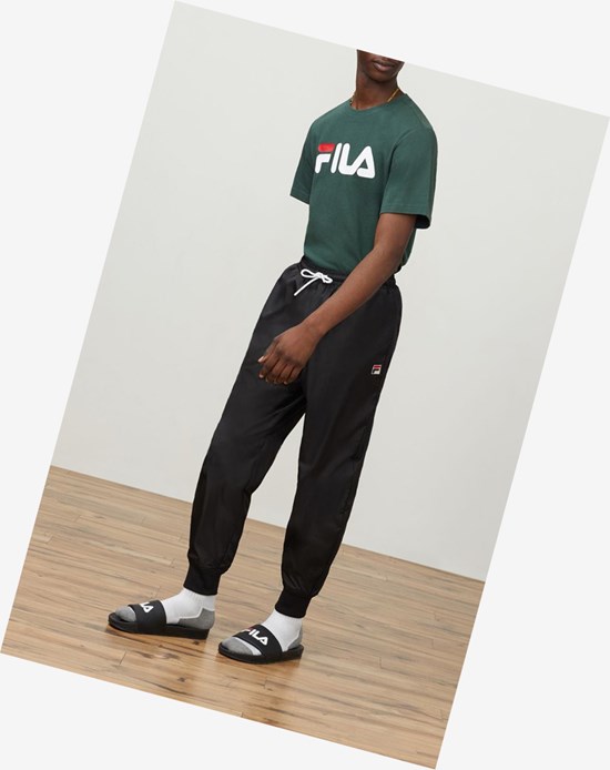 Fila Thane Viento Pant Negros | 489075-FKY