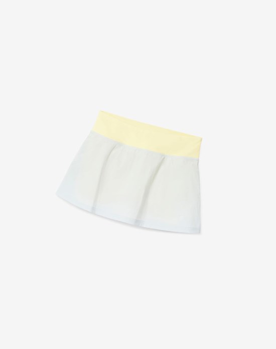 Fila Tie Breaker 13 1/2" Skater Skort 396 Sky Gray | 683745-QIG