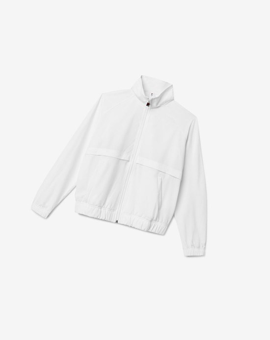 Fila Tie Breaker Jacket Blancos | 154239-ECM