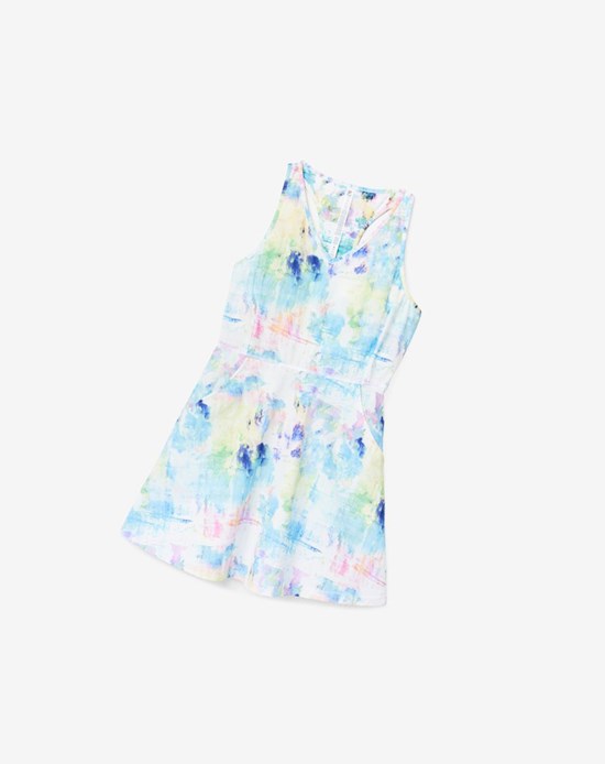 Fila Tie Breaker Vestido 101 Tie Dye Print | 720958-LCX