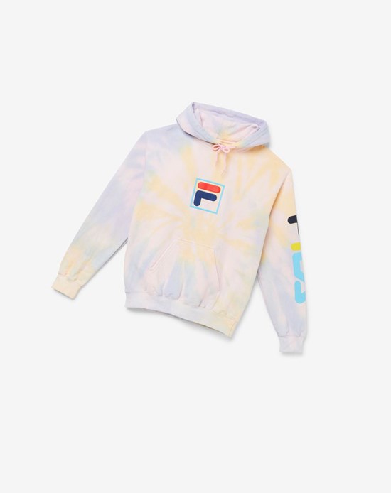 Fila Tie Dye Puff Hoodie 099 Tie Dye | 472639-NQM