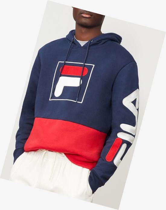 Fila Tony Hoodie Navy/Cred | 375042-XAI