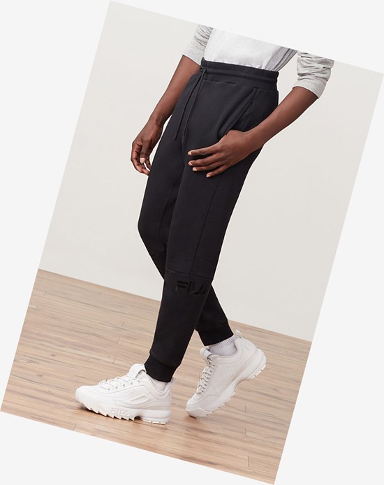 Fila Topher Pant Negros | 082791-JEX