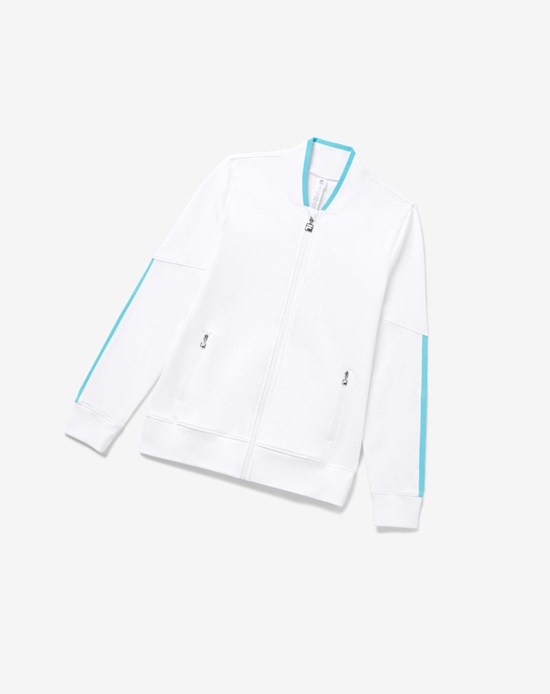 Fila Trailblazer Jacket Blancos | 436859-MRO