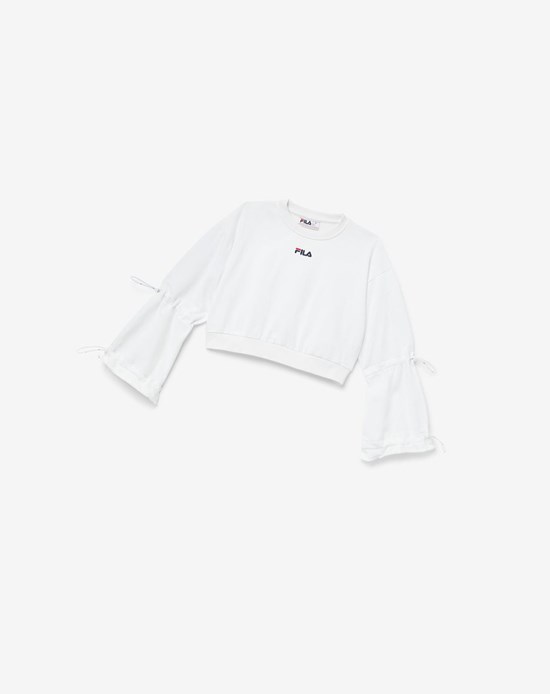 Fila Vedi Sweatshirt Blancos | 469057-IWT