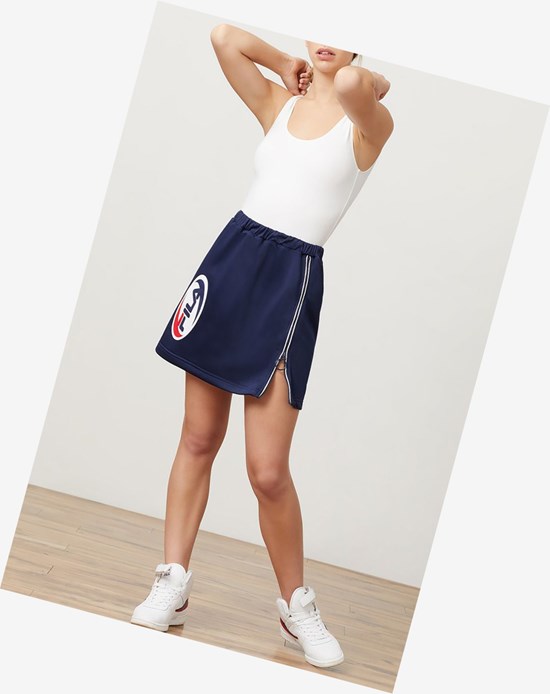 Fila Violeta Skirt Peac/Wht/Cred | 072548-CYR