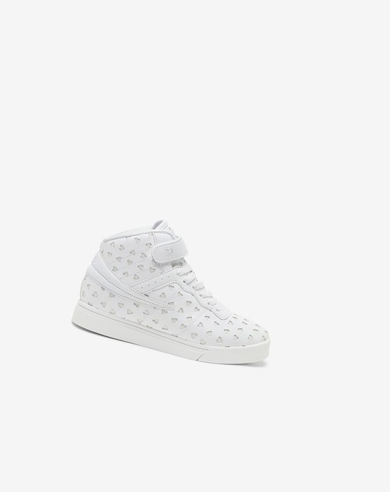 Fila Vulc 13 Big Hearts Sneakers Blancos Blancos Blancos | 801462-PUW