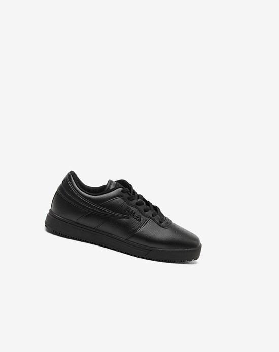 Fila Vulc 13 Low Slip Resistant Shoe Casuales Shoes Negros | 102643-COS