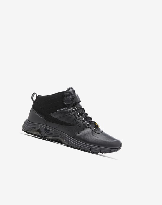 Fila Weathertech Lt Slip Resistant Casuales Shoes Negros Plateados Oscuro Negros | 193675-FKR