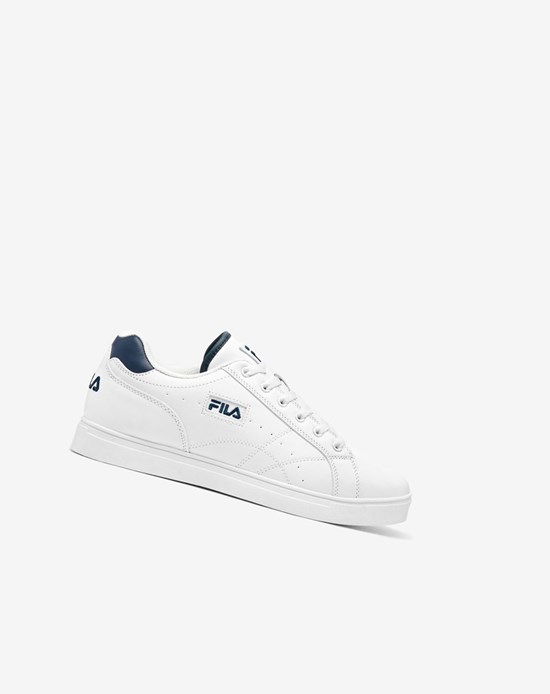 Fila West Naples Tenis Shoes Blancos Azul Marino Blancos | 248359-IJE