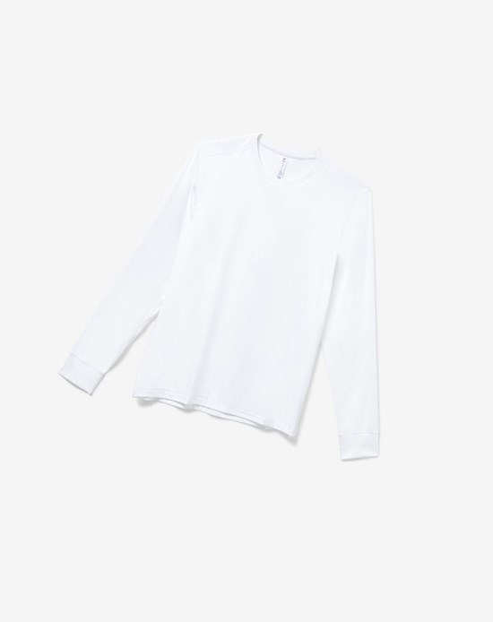 Fila White Line Long Sleeve Top Blancos | 468325-QVS