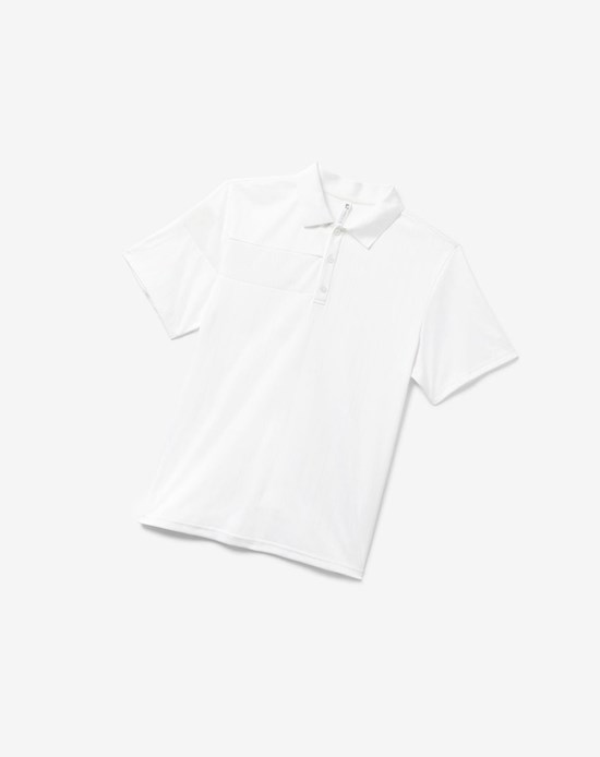 Fila White Line Polo Blancos | 817452-WEF