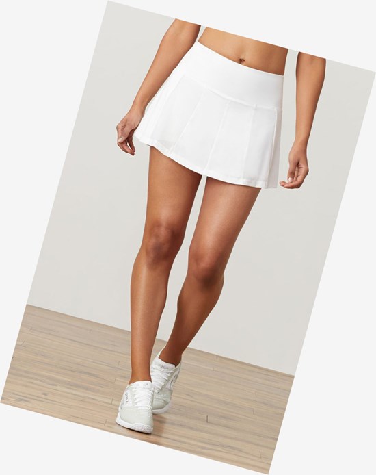 Fila White Line Skort Blancos | 340185-DAN