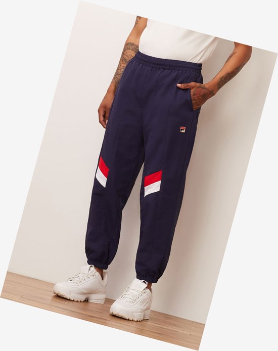 Fila Zaim Viento Pant Peac/Cred/Wht | 806724-BTM