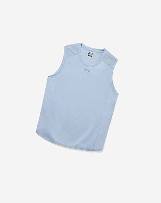 Fila Zain Tank Azules Plateados | 786105-AXR